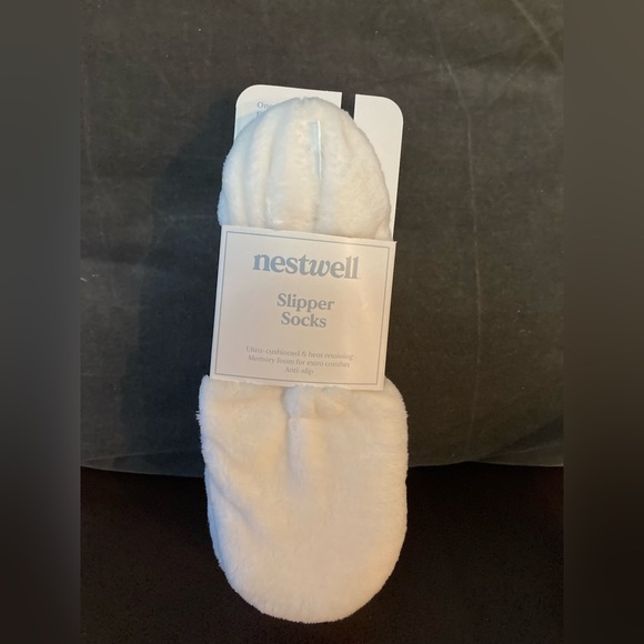 Nestwell Shoes Nestwell Slipper Socks Beige Osfm Poshmark